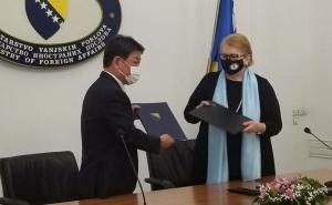Sastanak ministrice Turković i ministra vanjskih poslova Japana Motegija